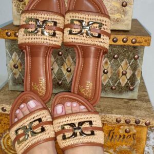 Rasteira Daniele - Caramelo